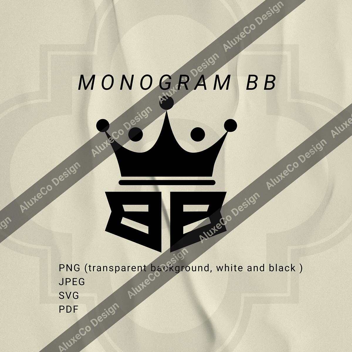 BB Monogram Design